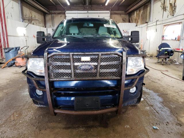 1FMFK16519LA02473 - 2009 FORD EXPEDITION EL XLT BLUE photo 5