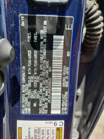 JTEZU5JR2K5208632 - 2019 TOYOTA 4RUNNER SR5 蓝色 照片 13