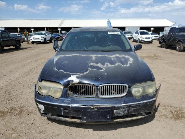 WBAGN63514DS53687 - 2004 BMW 745 LI BLACK photo 5