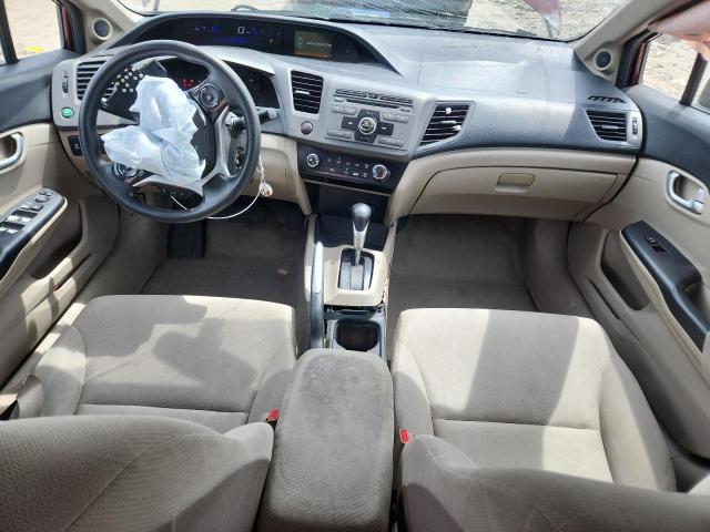 19XFB2F8XCE043155 - 2012 HONDA CIVIC EX BURGUNDY photo 8