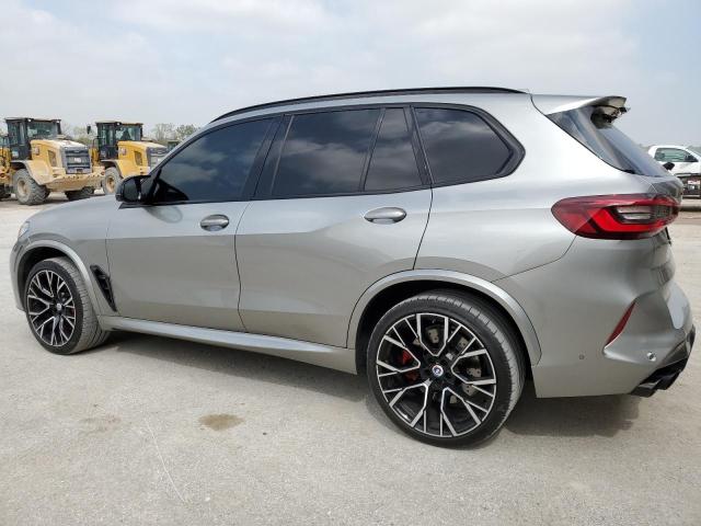 5YMJU0C02N9N00434 - 2022 BMW X5 M GRAY photo 2