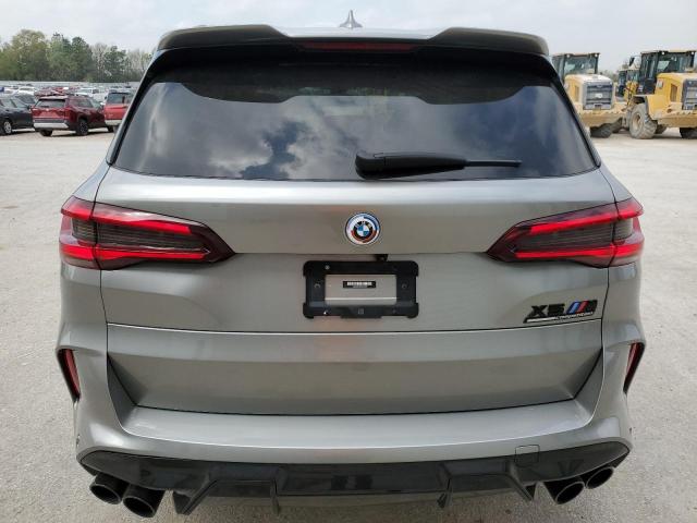 5YMJU0C02N9N00434 - 2022 BMW X5 M GRAY photo 6