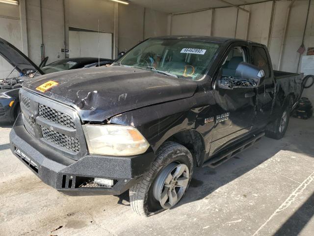 1C6RR7FT3JS285068 - 2018 RAM 1500 ST BLUE photo 2