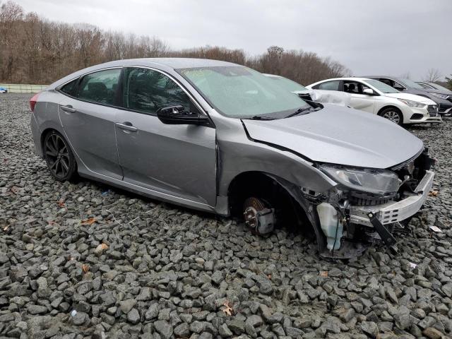 2HGFC2F8XKH593036 - 2019 HONDA CIVIC SPORT 银色 照片 4