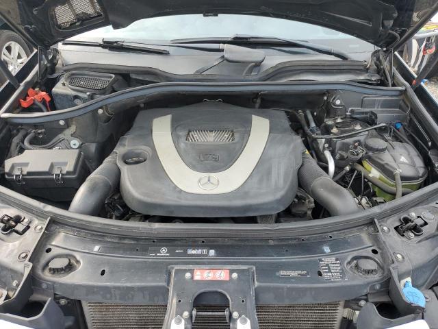 4JGBB8GB0BA719007 - 2011 MERCEDES-BENZ ML 350 4MATIC BLACK photo 12