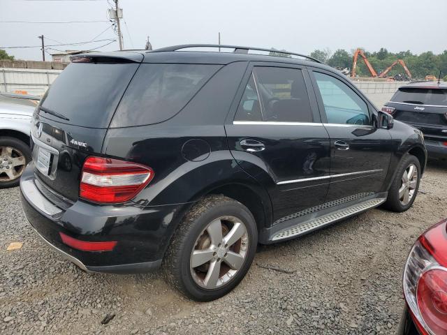 4JGBB8GB0BA719007 - 2011 MERCEDES-BENZ ML 350 4MATIC BLACK photo 3