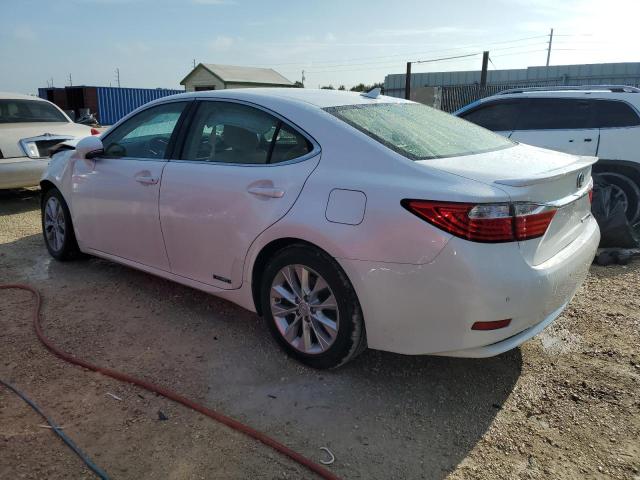 JTHBW1GG4E2041497 - 2014 LEXUS ES 300H WHITE photo 2