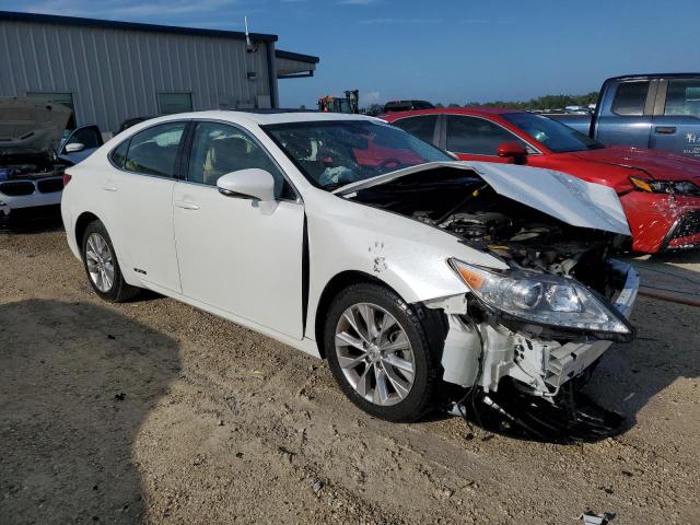 JTHBW1GG4E2041497 - 2014 LEXUS ES 300H WHITE photo 4