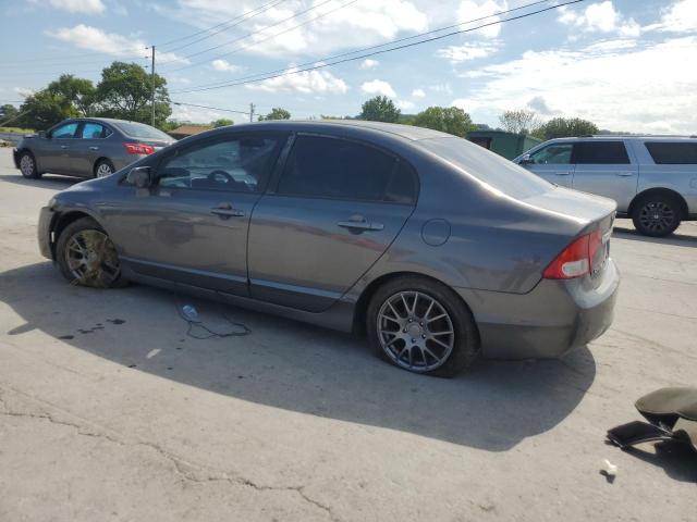 2HGFA1F52BH509538 - 2011 HONDA CIVIC LX GRAY photo 2