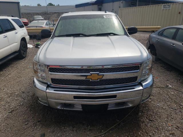 1GCPKSE76CF166485 - 2012 CHEVROLET SILVERADO K1500 LT SILVER photo 5