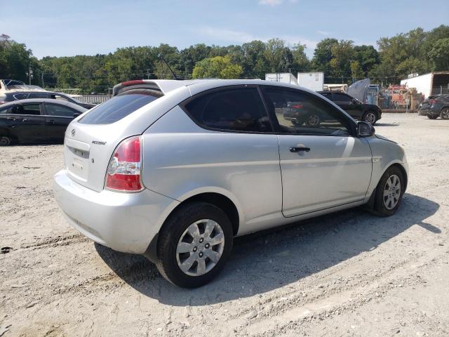 KMHCM36C79U134154 - 2009 HYUNDAI ACCENT GS SILVER photo 3