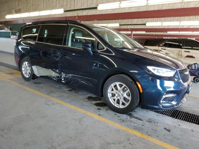 2C4RC1BG7NR185790 - 2022 CHRYSLER PACIFICA TOURING L BLUE photo 4