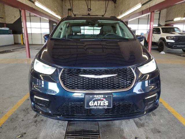 2C4RC1BG7NR185790 - 2022 CHRYSLER PACIFICA TOURING L BLUE photo 5