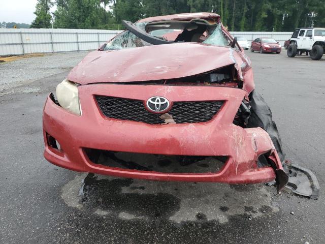 JTDBL40E299052595 - 2009 TOYOTA COROLLA BASE Qırmızı foto 5