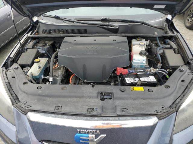 2T3YL4DV4DW001788 - 2013 TOYOTA RAV4 EV BLUE photo 12