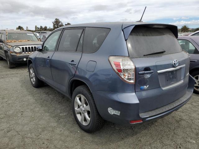 2T3YL4DV4DW001788 - 2013 TOYOTA RAV4 EV BLUE photo 2