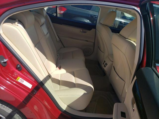 JTHBK1GG5F2184178 - 2015 LEXUS ES 350 RED photo 10