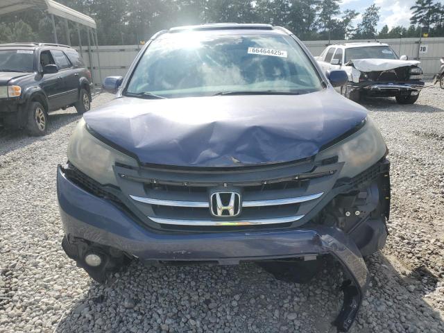 5J6RM3H71CL007695 - 2012 HONDA CR-V EXL 蓝色 照片 5