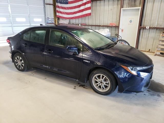 JTDEAMDE6MJ021614 - 2021 TOYOTA COROLLA LE BLUE photo 4