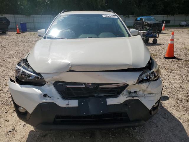 JF2GTAPC8M8273398 - 2021 SUBARU CROSSTREK PREMIUM WHITE photo 5