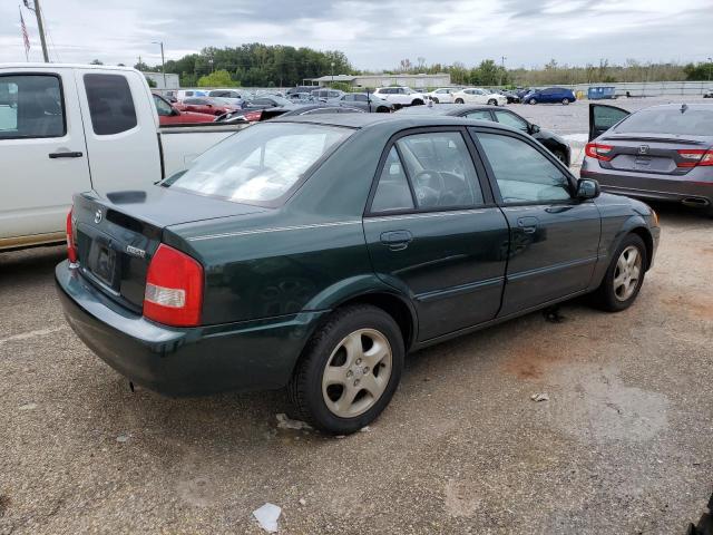 JM1BJ2214Y0220440 - 2000 MAZDA PROTEGE ES GREEN photo 3