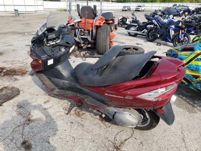 JS1CK44A082101020 - 2008 SUZUKI AN400 BURGUNDY photo 3