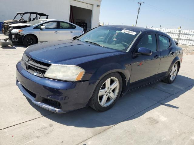 1C3CDZCB8DN660903 - 2013 DODGE AVENGER SXT BLUE photo 1