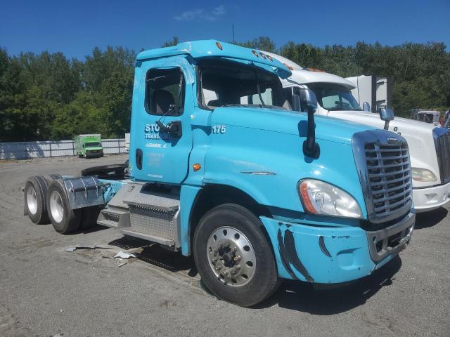 3AKJGEDV5HSHZ7665 - 2017 FREIGHTLINER CASCADIA 1 TURQUOISE photo 1