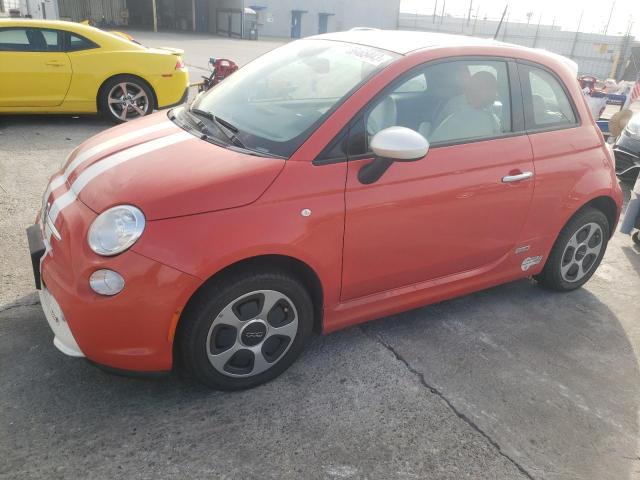 3C3CFFGEXDT744394 - 2013 FIAT 500 ELECTRIC ORANGE photo 1