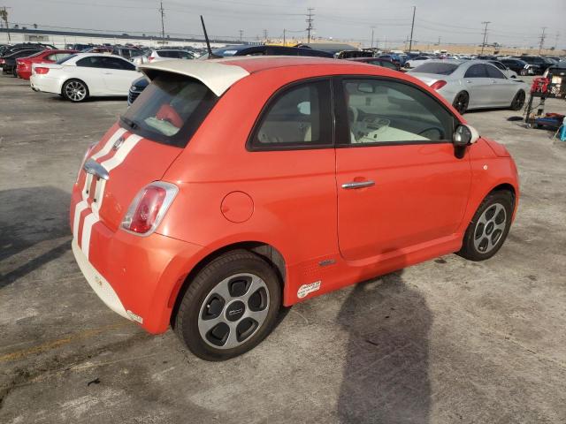 3C3CFFGEXDT744394 - 2013 FIAT 500 ELECTRIC ORANGE photo 3