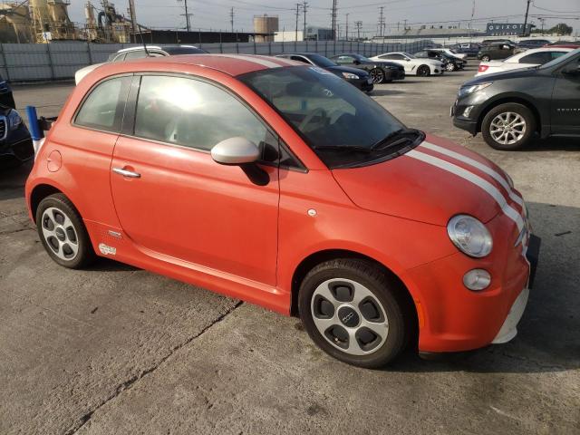 3C3CFFGEXDT744394 - 2013 FIAT 500 ELECTRIC ORANGE photo 4