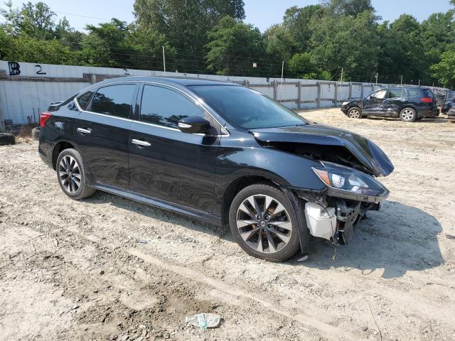 3N1AB7AP7KY376547 - 2019 NISSAN SENTRA S BLACK photo 4