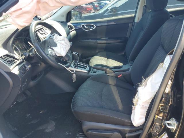 3N1AB7AP7KY376547 - 2019 NISSAN SENTRA S BLACK photo 7