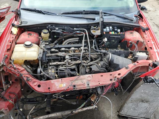 1FAHP34N56W117235 - 2006 FORD FOCUS ZX4 RED photo 7