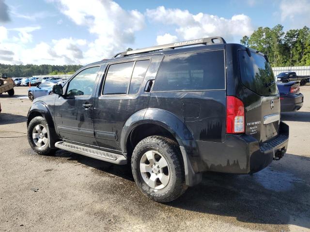 5N1AR18U97C624391 - 2007 NISSAN PATHFINDER LE Czarny zdjęcie 2