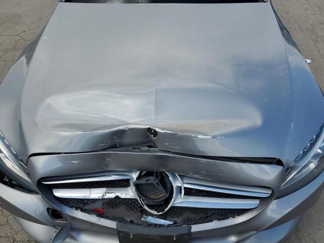 55SWF4KB4FU083102 - 2015 MERCEDES-BENZ C 300 4MATIC GRAY photo 11