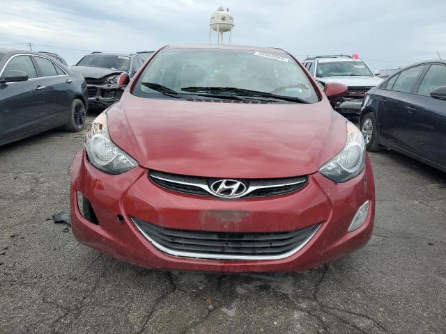 5NPDH4AE6DH306656 - 2013 HYUNDAI ELANTRA GLS RED photo 5