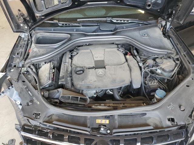 4JGDA5HB9CA077204 - 2012 MERCEDES-BENZ ML 350 4MATIC BLACK photo 11