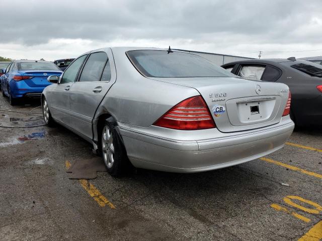 WDBNG84J43A383134 - 2003 MERCEDES-BENZ S 500 4MATIC SILVER photo 2