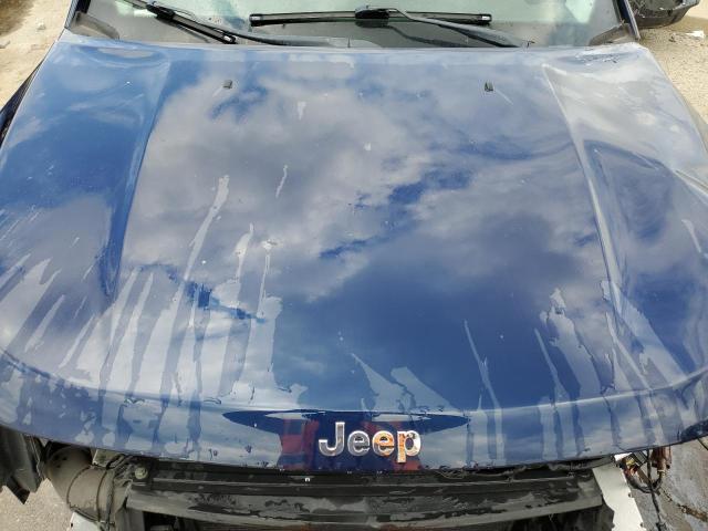 3C4NJCBBXJT267881 - 2018 JEEP COMPASS LATITUDE أزرق صورة 12