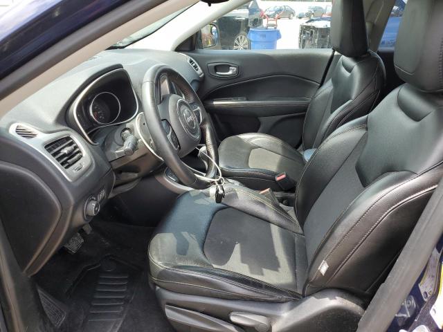 3C4NJCBBXJT267881 - 2018 JEEP COMPASS LATITUDE أزرق صورة 7