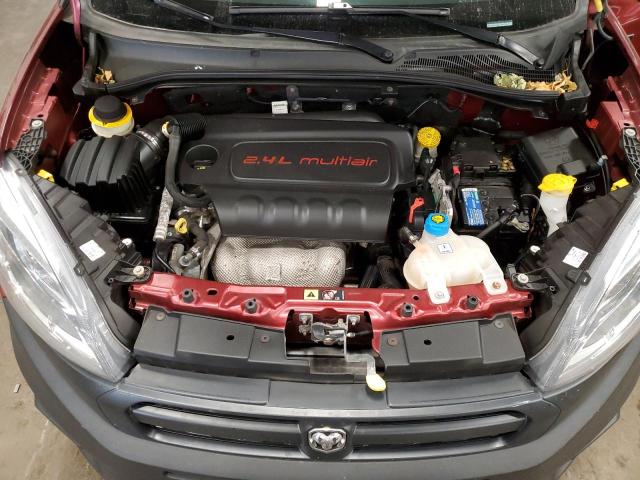 ZFBERFAB1J6K03611 - 2018 RAM PROMASTER ბურგუნდია ფოტო 12