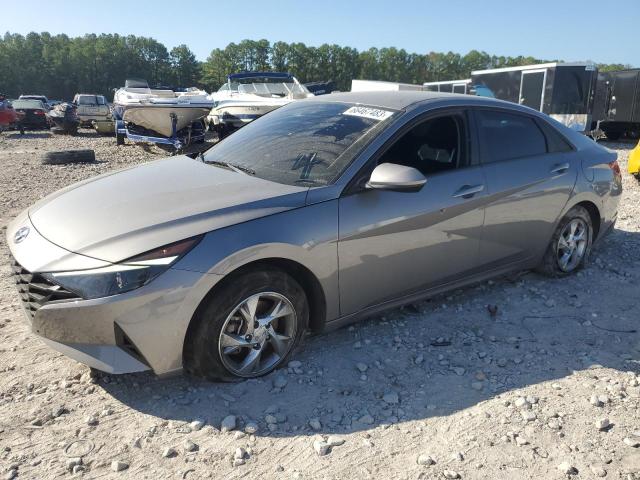 KMHLL4AG0MU156802 - 2021 HYUNDAI ELANTRA SE GRAY photo 1