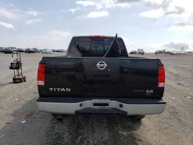 1N6BA06A29N308872 - 2009 NISSAN TITAN XE BLACK photo 6