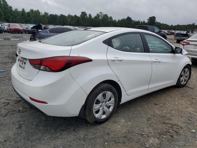 5NPDH4AE5GH668997 - 2016 HYUNDAI ELANTRA SE WHITE photo 3