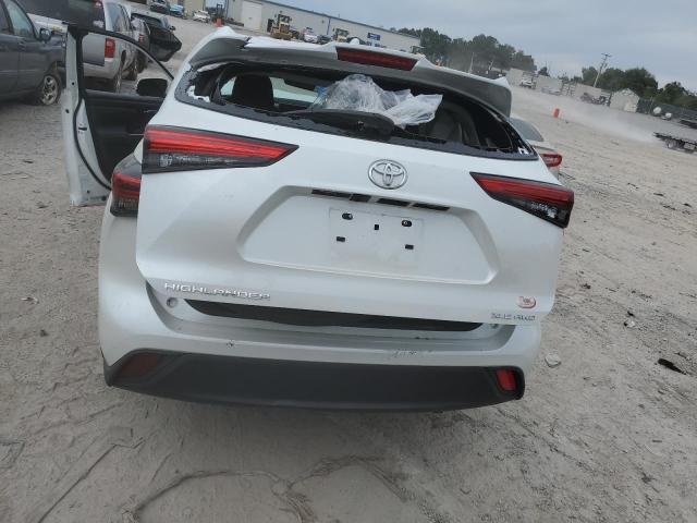 5TDGZRBH2NS581193 - 2022 TOYOTA HIGHLANDER XLE BLACK photo 6