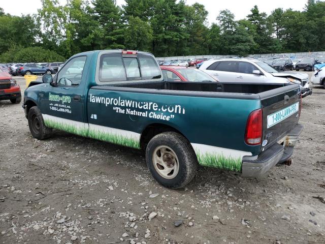 2FTDF1729VCA47122 - 1997 FORD F150 TEAL photo 2