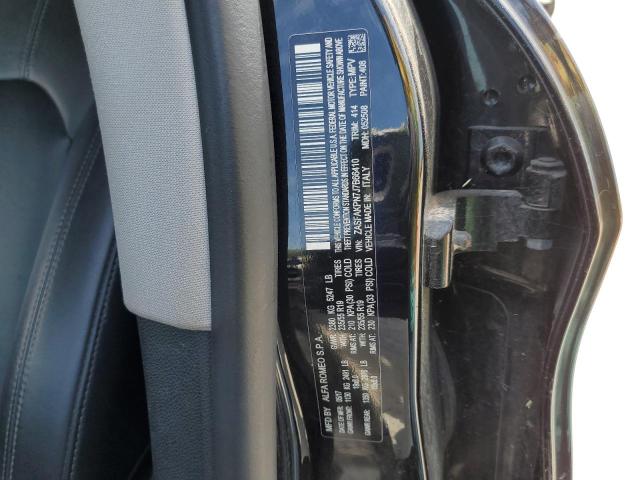 ZASFAKPN7J7B66410 - 2018 ALFA ROMEO STELVIO SPORT შავი ფოტო 13