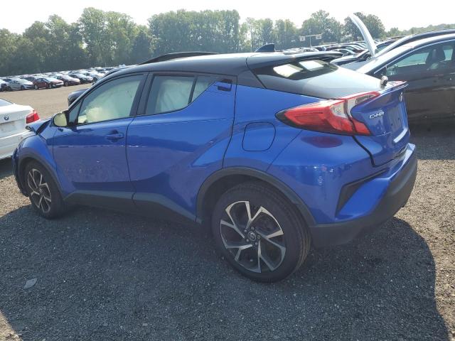 JTNKHMBX3L1092850 - 2020 TOYOTA C-HR XLE BLUE photo 2