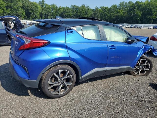 JTNKHMBX3L1092850 - 2020 TOYOTA C-HR XLE BLUE photo 3